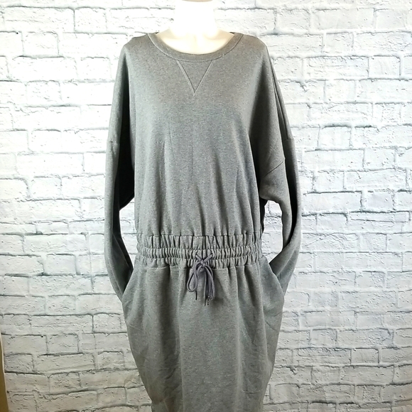 Sweatshirt Dress - Picture 2 of 11